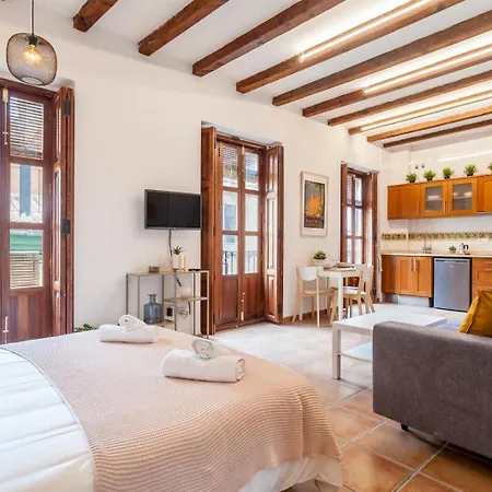 Loft Reformado Y Soleado Junto Al Mercado Central Valenza Esterno foto